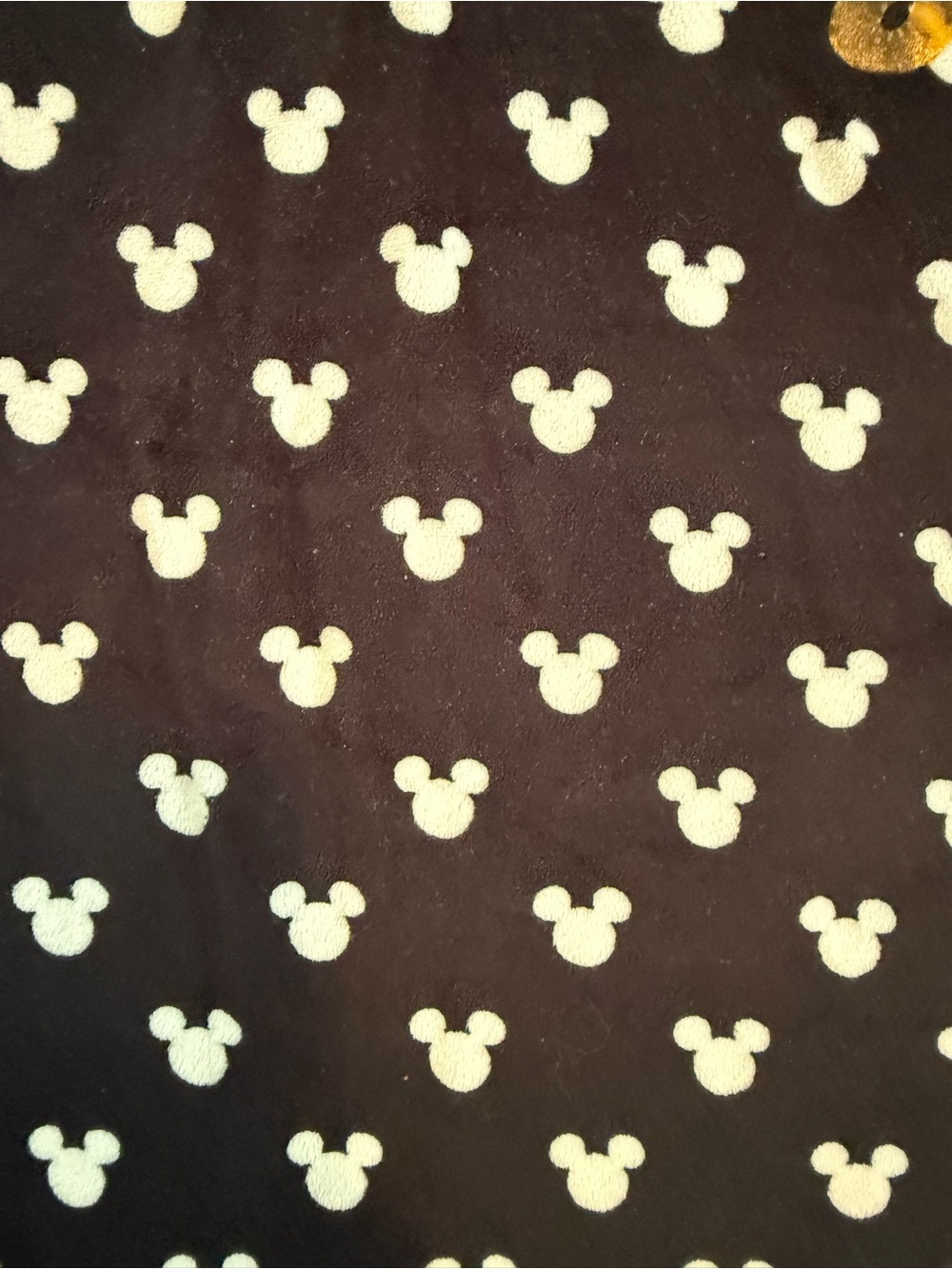 Women’s Disney Mickey Mouse pajama  fleece long sleeve Crewneck top size XS 0-2 - Picture 4 of 7